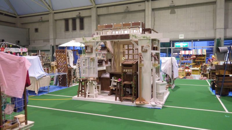 展示会のイベントブースの様子